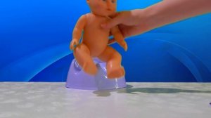 Пупс Беби Борн Катя обкакалась! Веселое видео для детей