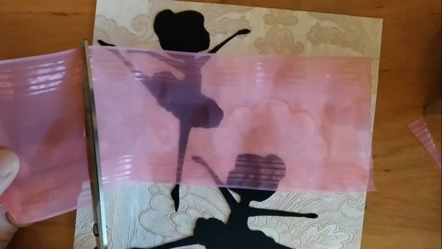 МК Триптих с балеринками / Triptych With Ballerinas Tutorial