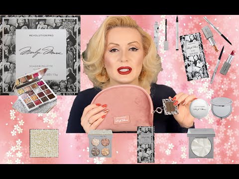 MARILYN  MONROE COLLECTION от REVOLUTION PRO// ОБЗОР, СВОТЧИ И МАКИЯЖ