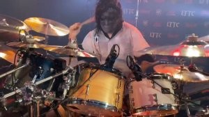 Slipknot Jay weinberg Unsainted live at Antiknock