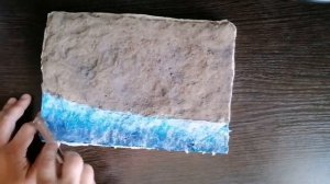 Диорама "морской пейзаж" своими руками