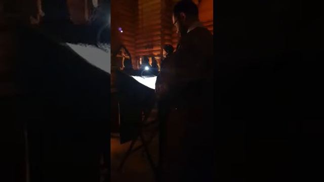 Чтение канона Андрея Критского. Великое Повечерие и проповедь 18.03.21 смотреть онлайн