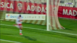 AC Ajaccio-Auxerre les 4 buts