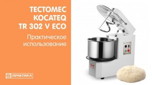 Тестомес Kocateq TR30 2V ECO | Замешиваем пиццерийное тесто