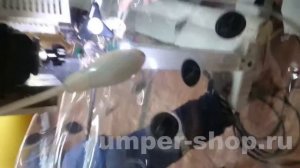 Теплоклиновая сварка пленки ТПУ на станке на производстве !