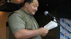 Поэт Юлий Гуголев, выступление в Перми, 11 июня 2011 г.