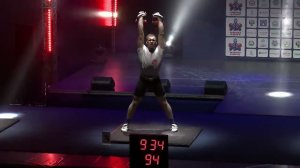 Чемпионат России 2024, Толчок ДЦ, в\к 95кг, г. Улан-Удэ, гиревой спорт