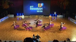 "Vera" (Tyumen, Russia) at WDSF World DanceSport Championship Formation Standard (1 place)