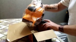 Распаковка - Ленточная шлифовальная машина Вихрь ЛШМ-75/800