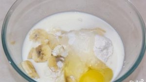 Оладьи из творога и банана