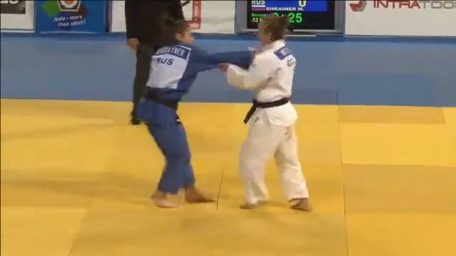 Cadet European Judo Championships - 2015 - MGELADZE, Nino (GEO)-SHRAINER, Margarita (RUS) смотреть онлайн