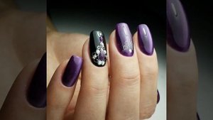 Дизайн ногтей очень популярные новинки дизайн.. Осенний.