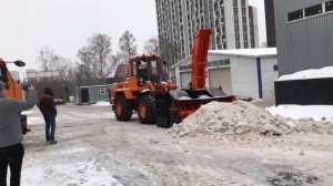 Шнекоротор Мосударник СЛОМАЛСЯ через 5 минут работы.  Шнекороторный снегоочиститель МОС-2500 "Штурм