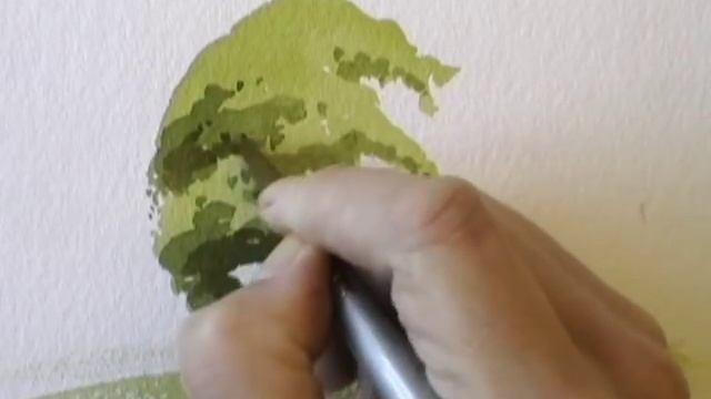 A Simple Tree - Watercolour Demonstration by PETER WOOLLEY смотреть онлайн