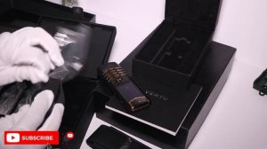 Unboxing $30,000 Vertu Signature Black & Gold Phone