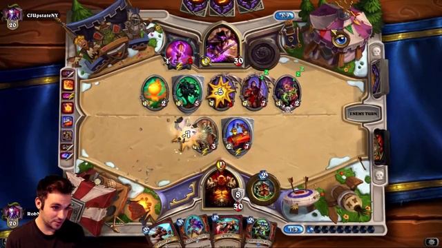 (Hearthstone) Whirlwind + King Mosh = AMAZING смотреть онлайн