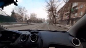 Развороты на перекрёстке, вне перекрёстка, поворот налево. Абакан