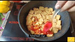 Быстрая и вкусная пицца на сковороде за 10 минут! Без духовки, очень простой рецепт!