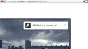 [LG WebOS TV] - Connect Mouse/Keyboard to LG Smart TVs