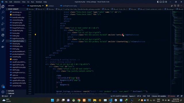Programming the seller's store using product sorting & pagination - eShop WebApp - Web Programming