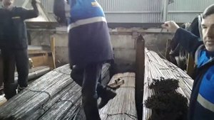 Размотка катанки 6.5 мм.