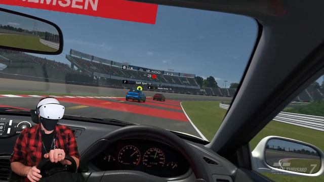 VR Racing Sim mit Lenkrad auf der PS5! | Gran Turismo 7 | PSVR2 смотреть онлайн