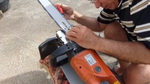 Все для дачи и дома. Ремонт цепной электро пилы.