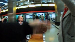 Фотосессия в подземке / Метро / Мужской портрет