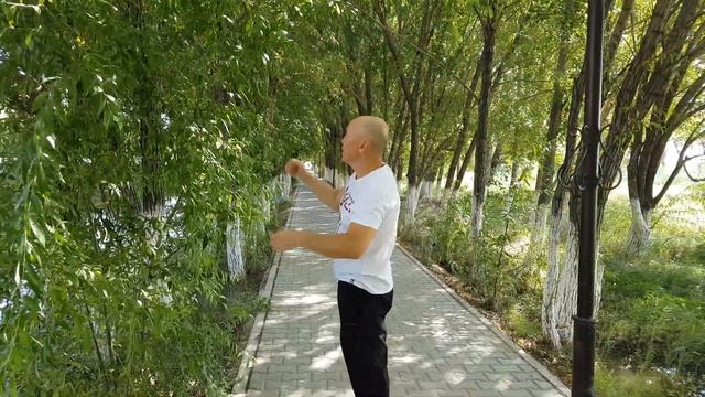 Уроки бокса. Точность ударов. Работа с листьями