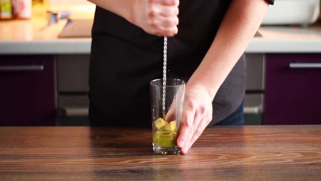 Манговое Мохито/Mango mojito cocktail