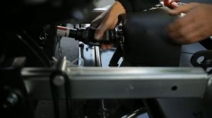 Установка режущей деки на райдере Husqvarna P 525D