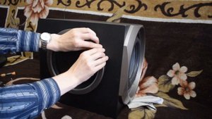 edifier s730 съем защитной решетки с динамика и вскрытие корпуса