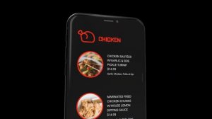 Chifans restaurant. Mobile web design. Full presentation