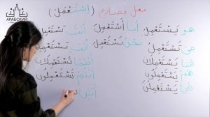 Урок № 88 Спряжение глагола اسْتَعْمَلَ в настоящем времени арабского языка