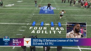 Byron Murphy II's FULL 2024 NFL Scouting Combine On Field Workout