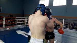 #Tyurmenko vs #Klimenko 75kg K1  Чемпионат г.Киева по кикбоксингу 24.02.19(2)