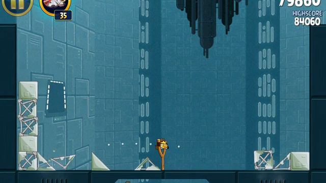 Angry Birds Star Wars - Level 2-21 Death Star 3 Star Walkthrough | 3 Stars Help смотреть онлайн