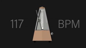 117 BPM Metronome