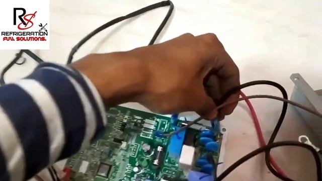 DC Inverter AC Complete Wiring Indoor To Outdoor, with sensor connect, dc inverter ac repair,