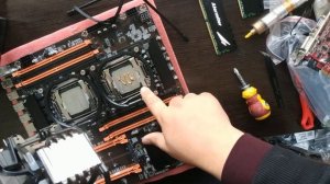 X99 dual обзор и установка