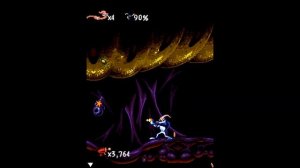 Прохождение игры Земляной Червяк Джим: Уровень 13 - Жопвилль