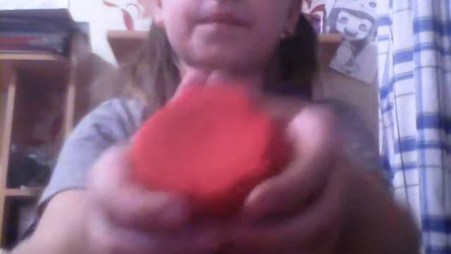 Показываю свой марсианский песок или гимнастический( не помню))) смотреть онлайн