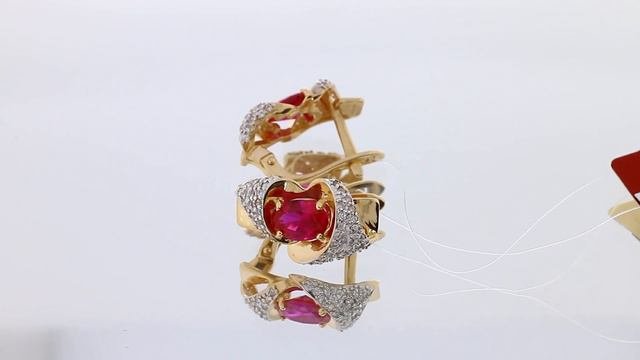 Золотые серьги арт. кл2345а 30ск