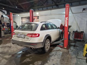 Замена масла в роботе Audi A4 Allroad DSG Dl501 0b5 S-Tronic