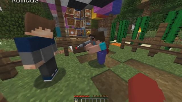 НУБ ПОСТРОИЛ СВОЙ МАГАЗИН ЛАВКУ В ДЕРЕВНЕ В МАЙНКРАФТ! ТРОЛЛИНГ ЛОВУШКА MINECRAFT NOOB