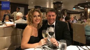 Круиз на Ovation of the Seas, капитанский ужин