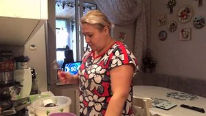 Творожные вафли в вафельнице BORK G700