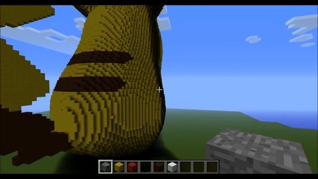 Minecraft arts: Pikachu 3D смотреть онлайн