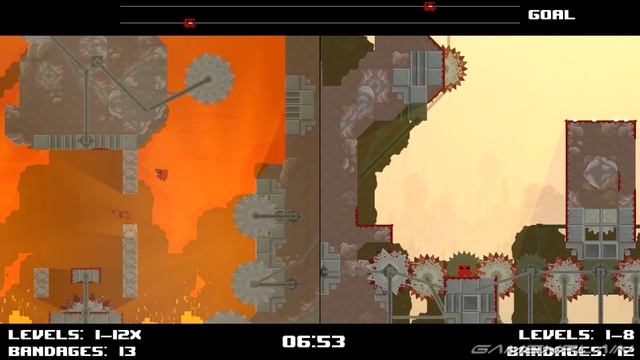 15 Minutes of Super Meat Boy Gameplay on Nintendo Switch смотреть онлайн