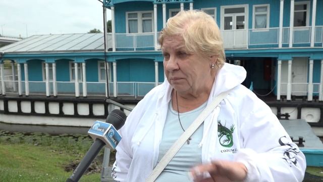 Теплоходный гудок разбудил городок